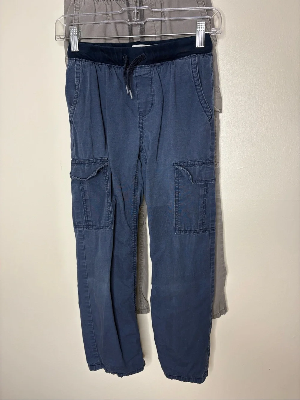 Old Navy boys bundle of two pairs of pull on cargo pants L 10-12